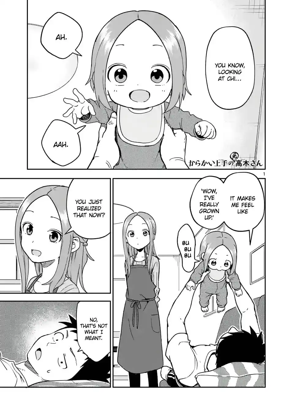 Karakai Jouzu no (Moto) Takagi-san Chapter 251 1